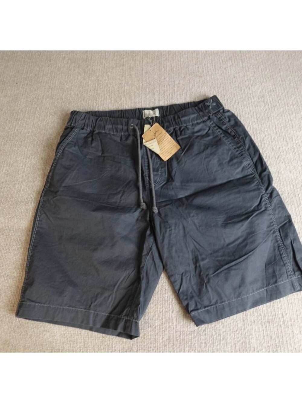 Jeremiah Mens Shorts XL Gray Drawstring Stretch Waist Pull On NEW